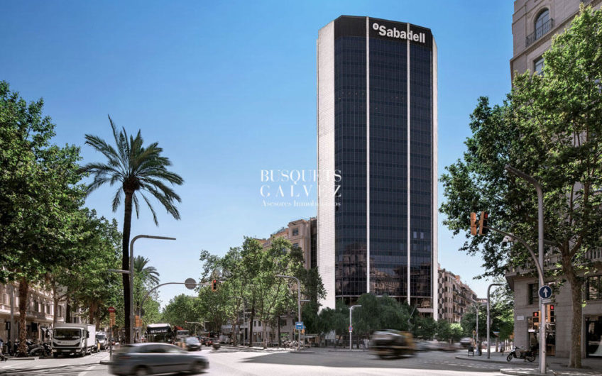 Office with terrace in Diagonal Vertical Building